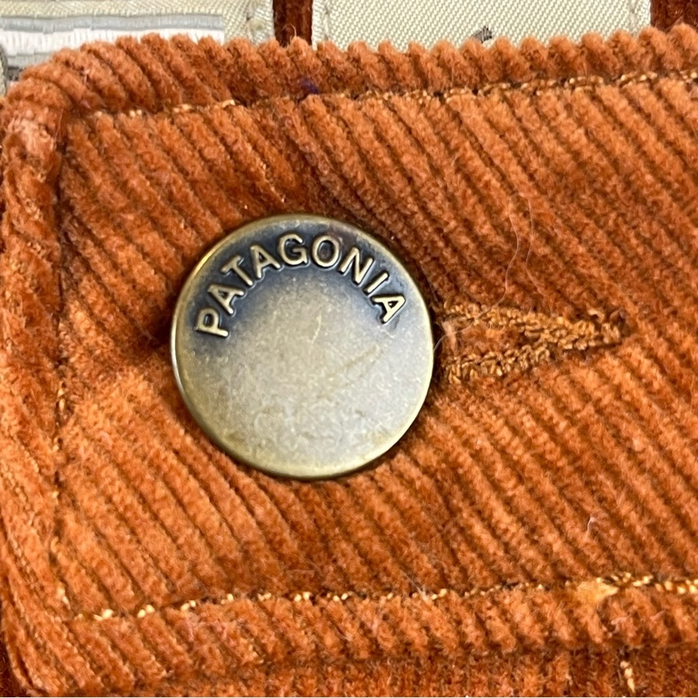 Patagonia Rusty Cognac Colored Corduroy Mini Skirt Sz. 6 - Picture 7 of 9